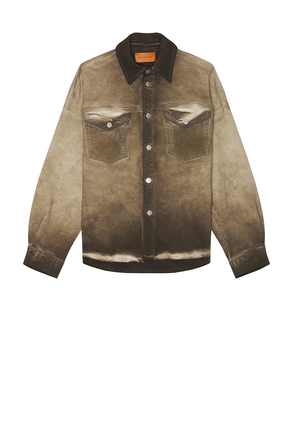 Image 1 of COTTON CITIZEN Overshirt in Espresso Dip