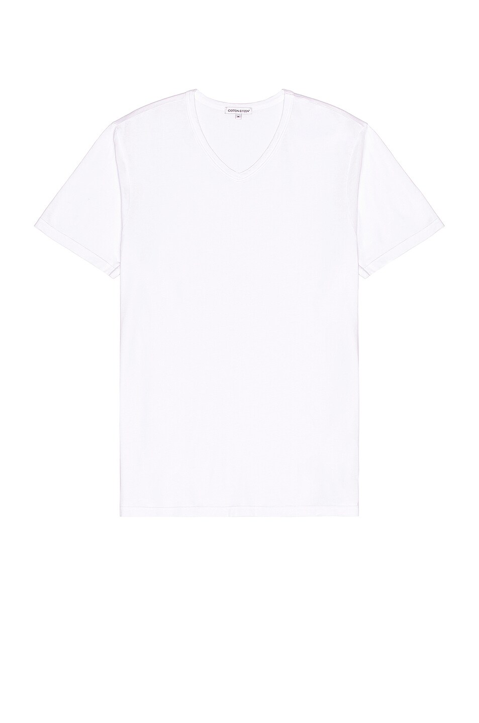 COTTON CITIZEN Classic V Neck in WHITE FWRD