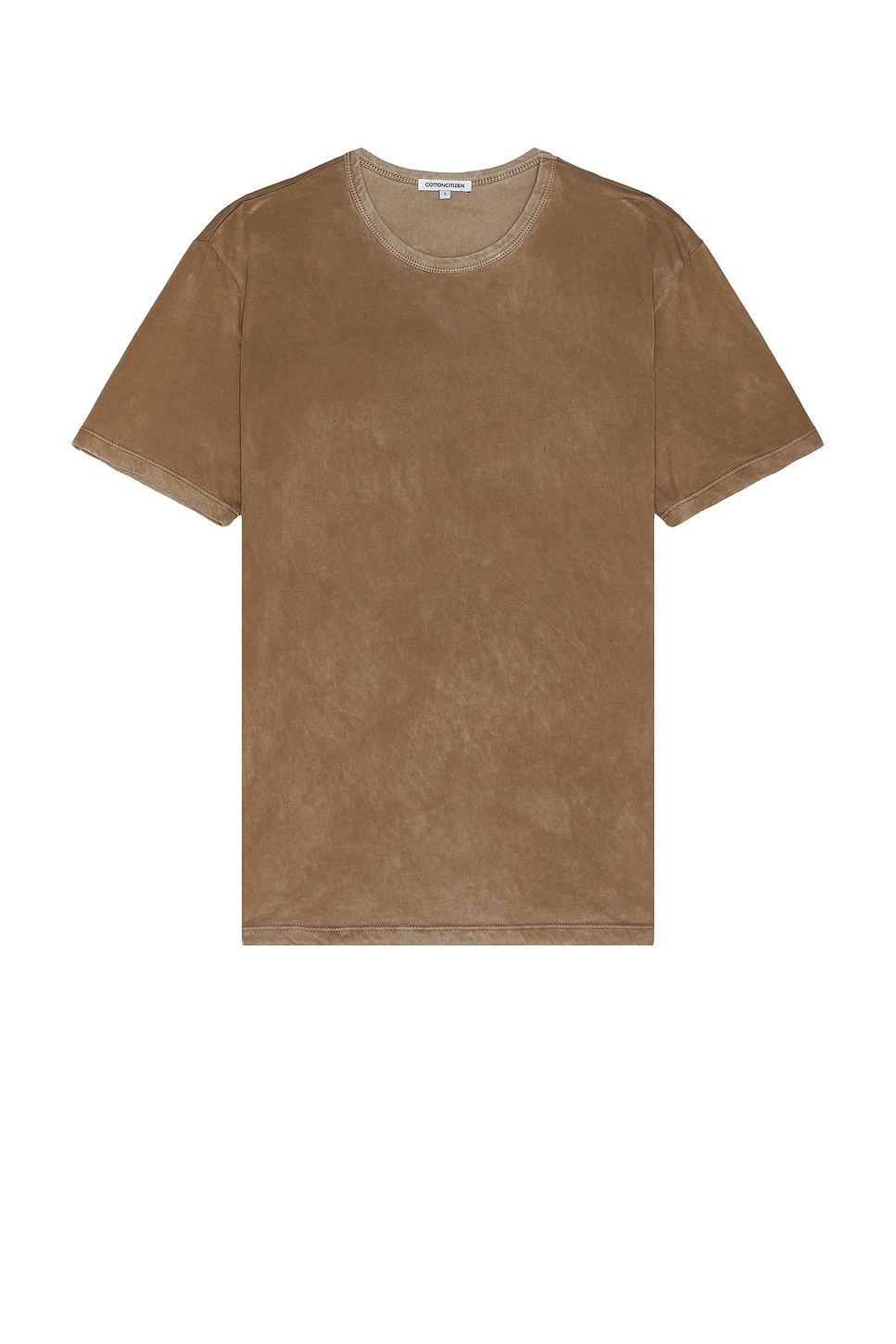 Image 1 of COTTON CITIZEN Classic Crew Tee in Vintage Chai