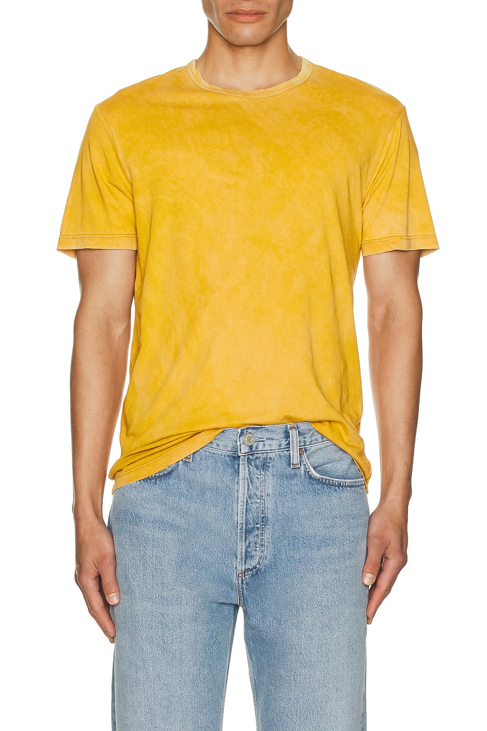 Image 1 of COTTON CITIZEN Classic Crewneck Tee in Vintage Saffron