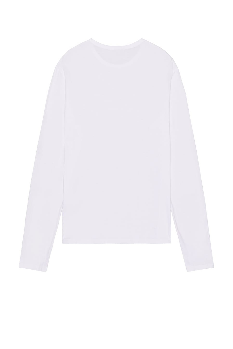 Cotton Citizen The Classic Crew Long Sleeve Tee In White