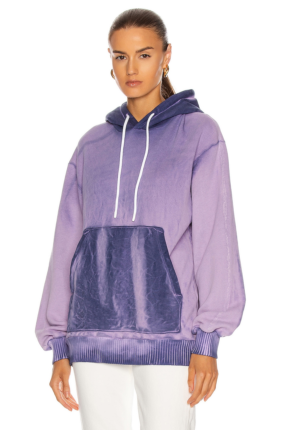 Image 1 of COTTON CITIZEN Brooklyn Pullover Sweatshirt in Lilac Mix