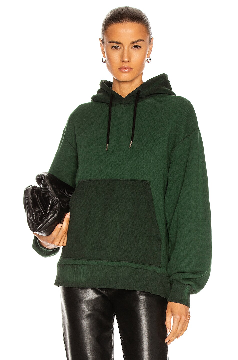 Image 1 of COTTON CITIZEN Brooklyn Oversized Hoodie in Hunter Mix