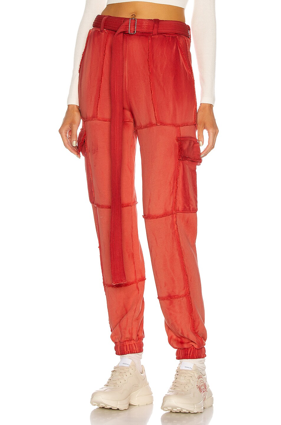 Image 1 of COTTON CITIZEN Brooklyn Cargo Pant in Peach Mix