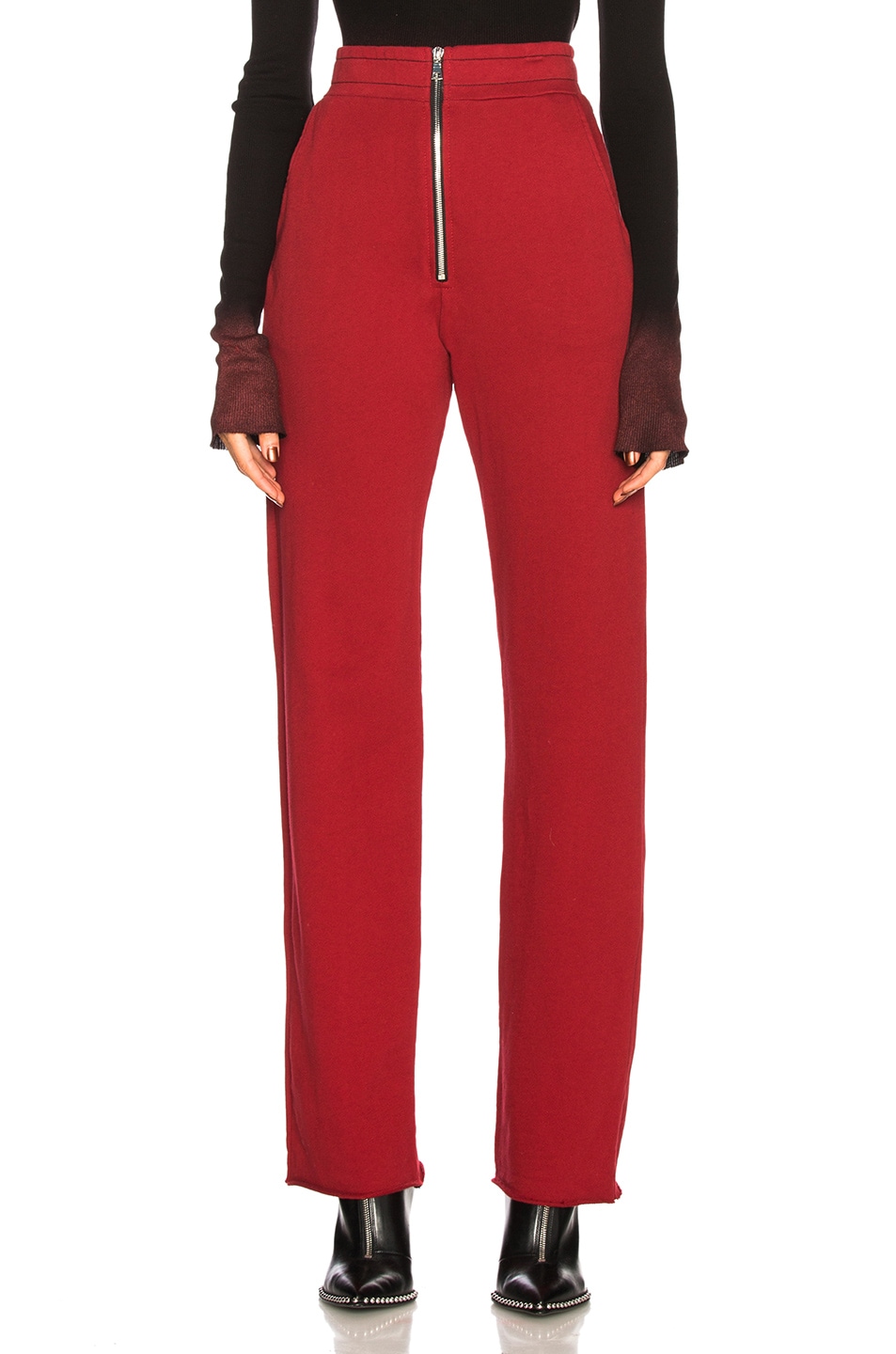 Image 1 of COTTON CITIZEN for FWRD Manhattan Sweatpant in Fire Truck Red