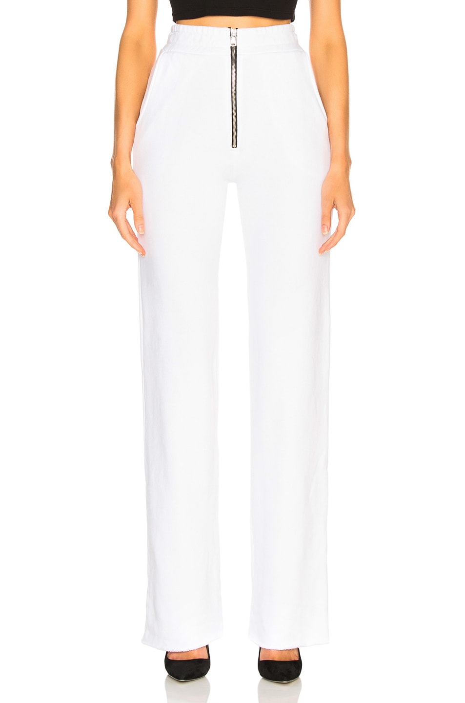 Image 1 of COTTON CITIZEN Manhattan Trouser Pant in White