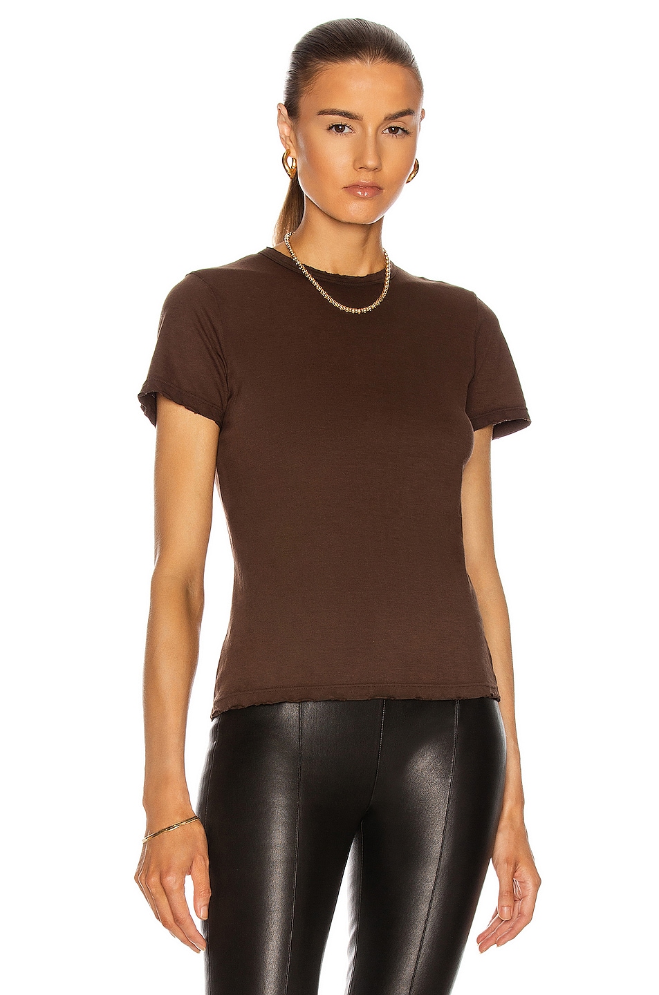 Image 1 of COTTON CITIZEN Standard Tee in Coffee Mix