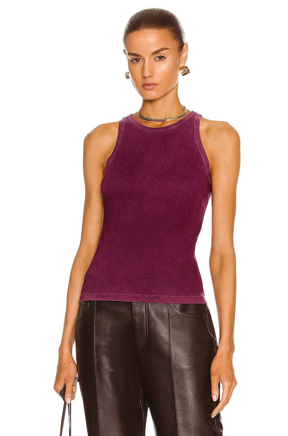 Image 1 of COTTON CITIZEN The Standard Tank in Vintage Plum