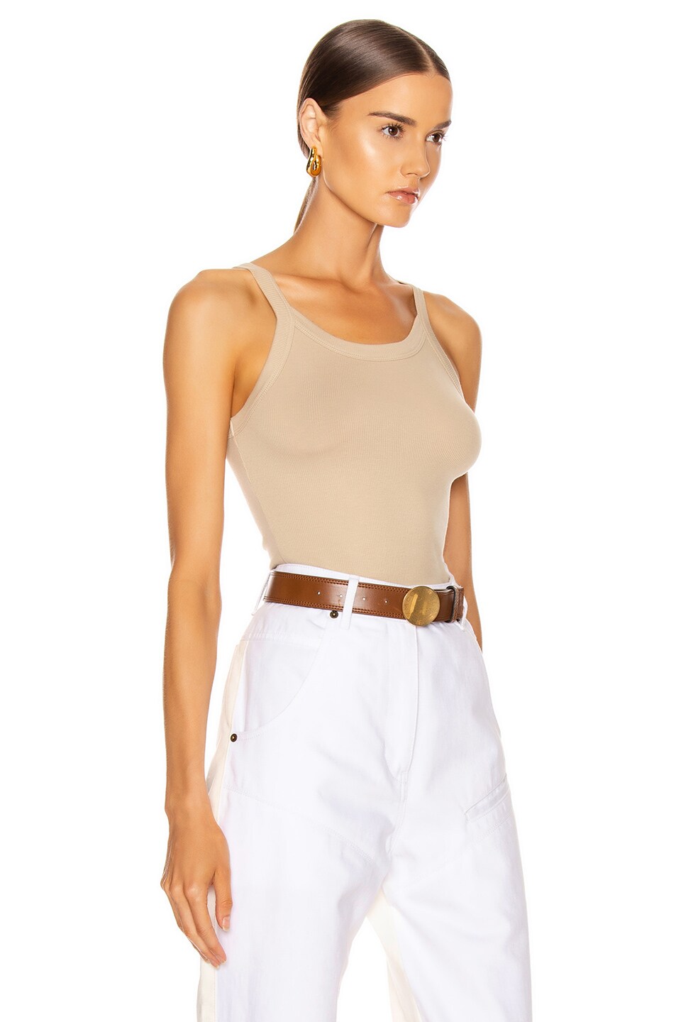 COTTON CITIZEN Verona Tank in Sand Dune FWRD