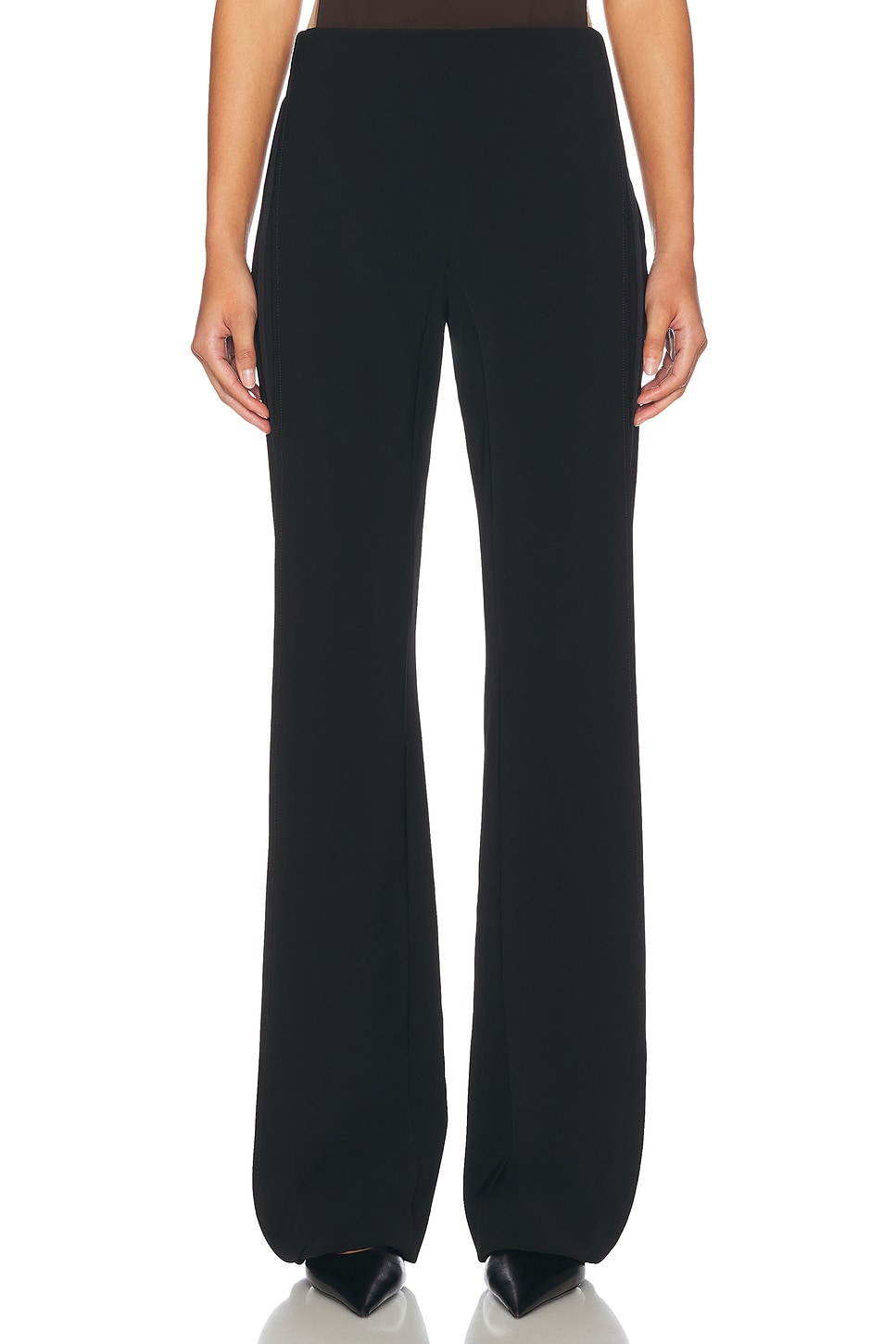 Image 1 of Courreges Illusion Draped Pant in Black