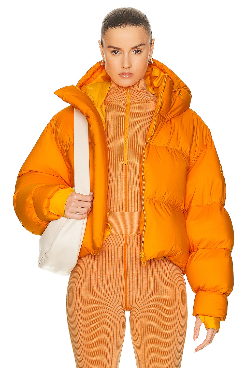 Aomori Jacket in Tangerine