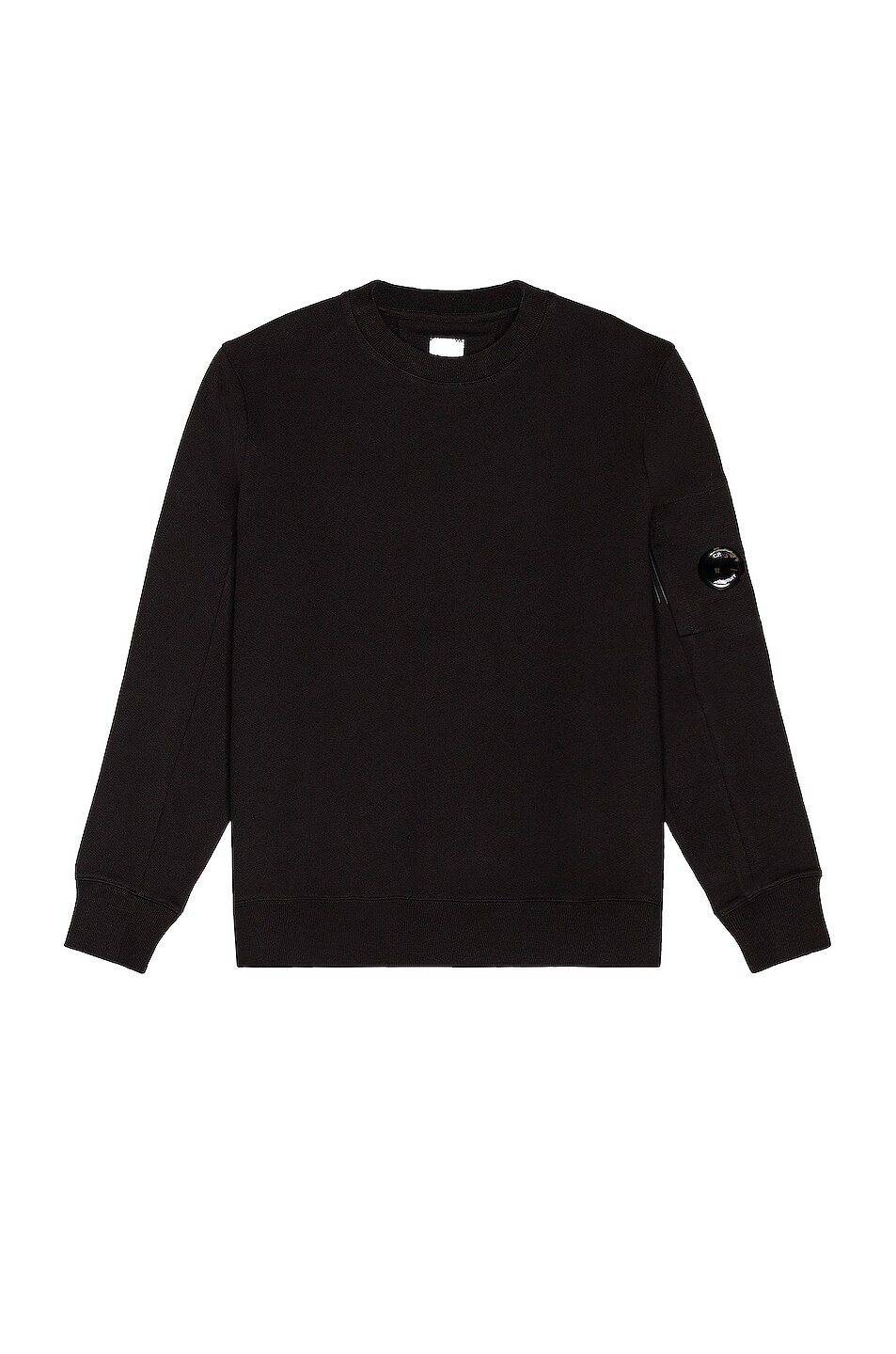 Image 1 of C.P. Company Fleece Sweatshirt in Black