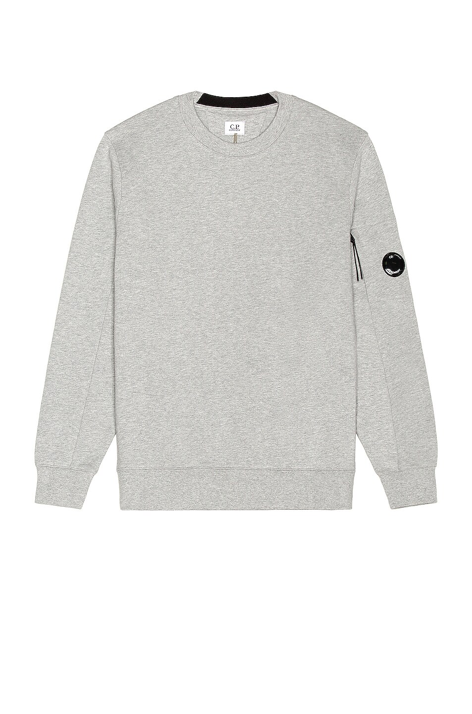 Image 1 of C.P. Company Fleece Sweatshirt in Grey Melange