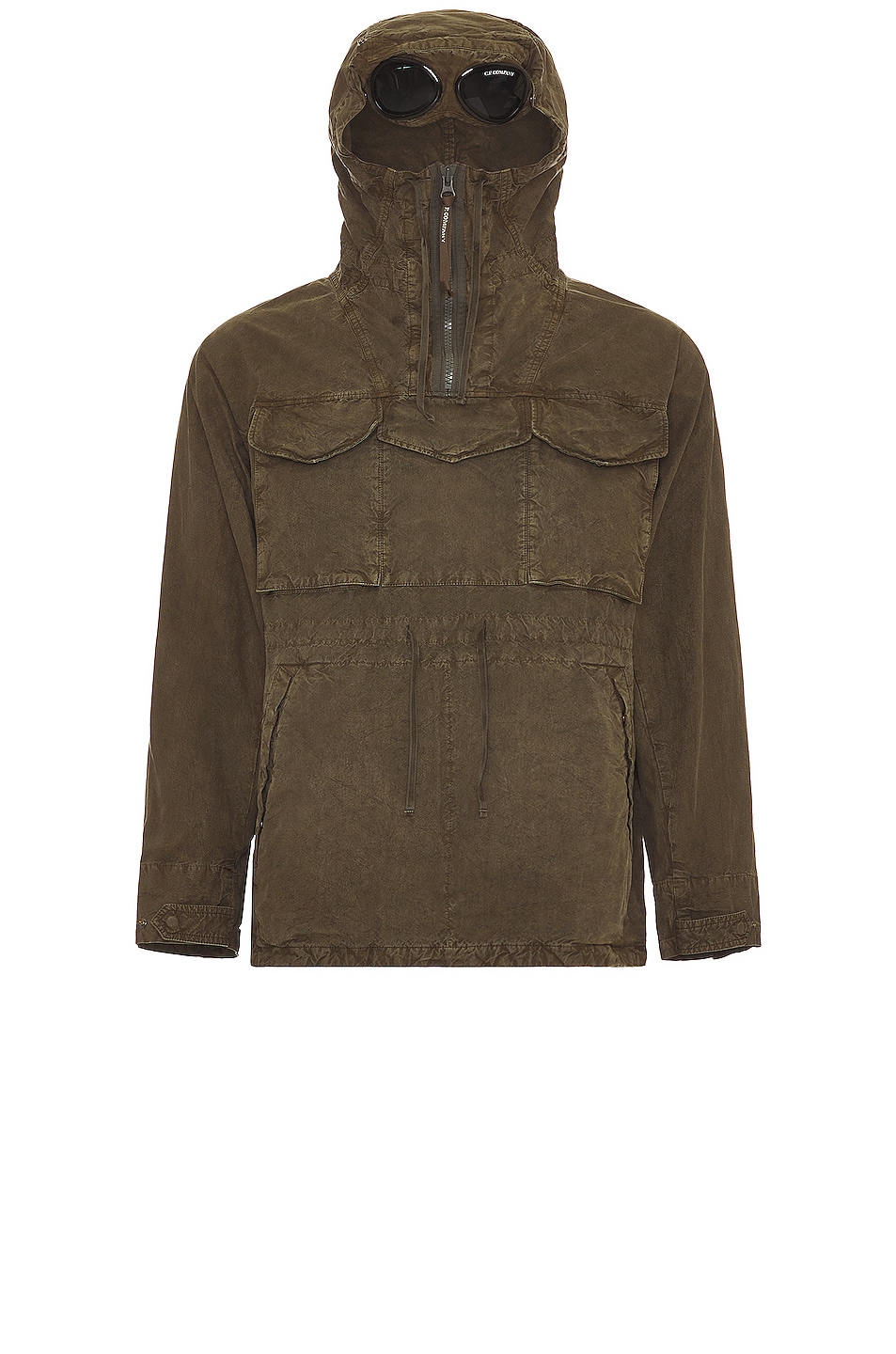Image 1 of C.P. Company Outerwear Long Jacket in Thyme
