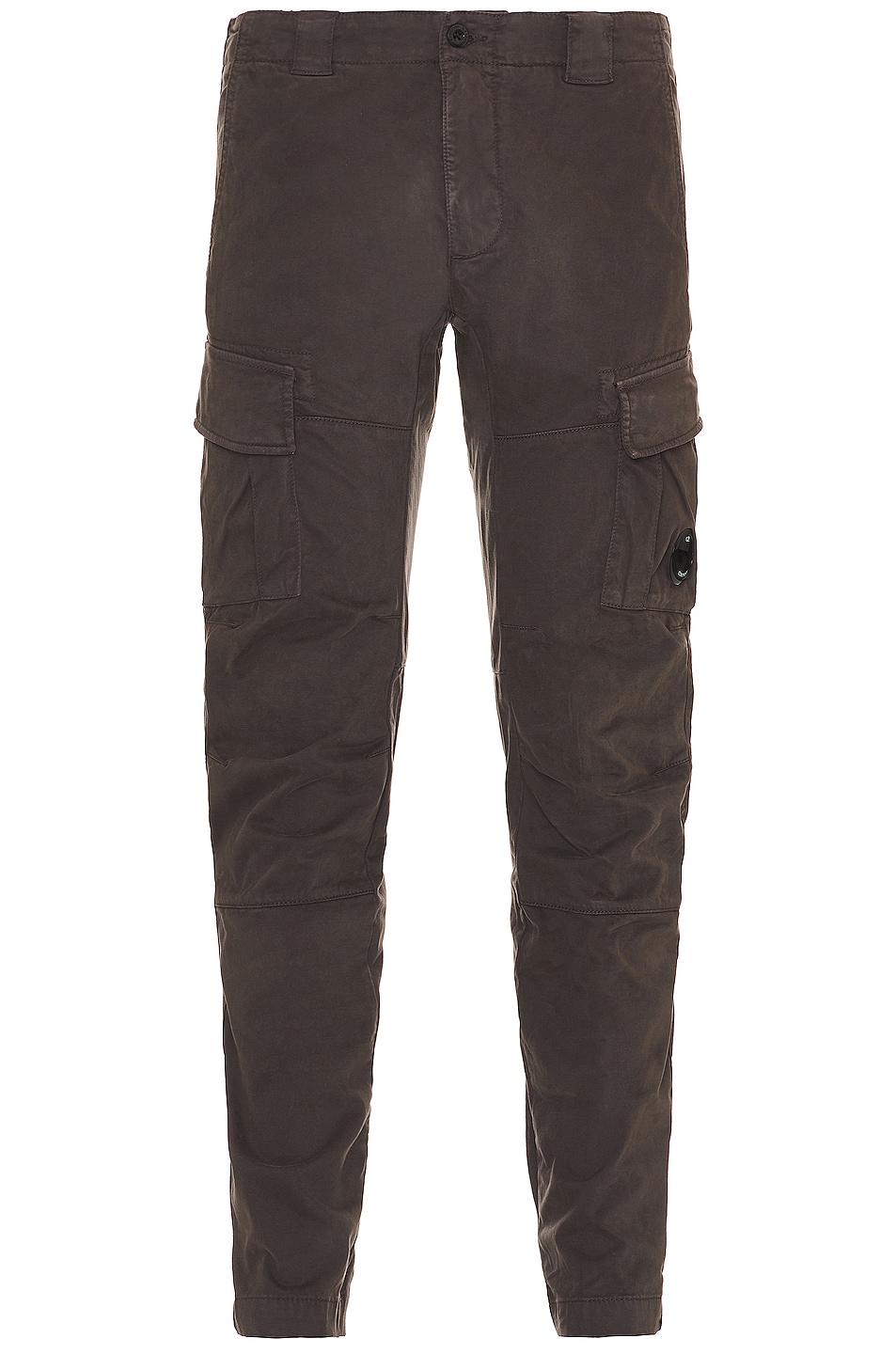Image 1 of C.P. Company Stretch Sateen Cargo Pants in Raven