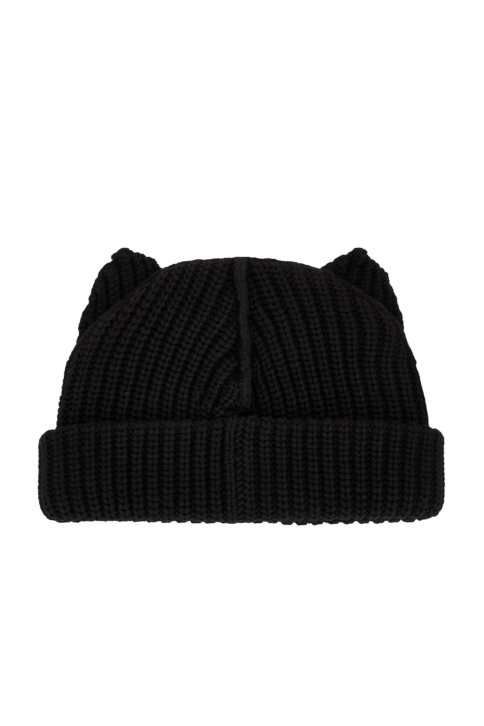 Charles Jeffrey Loverboy Supersized Chunky Ears Beanie In Black