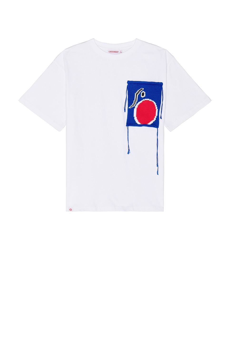 Image 1 of Charles Jeffrey LOVERBOY Patch Tee in White