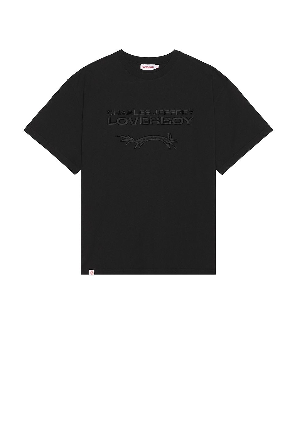 Image 1 of Charles Jeffrey LOVERBOY Logo Tee in Black