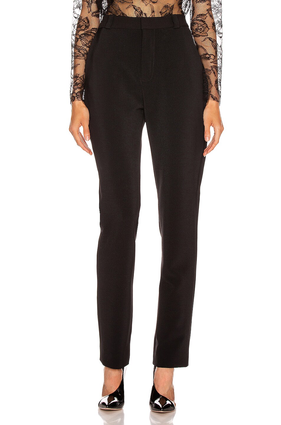 Image 1 of CARMEN MARCH Double Crepe Trouser in Black