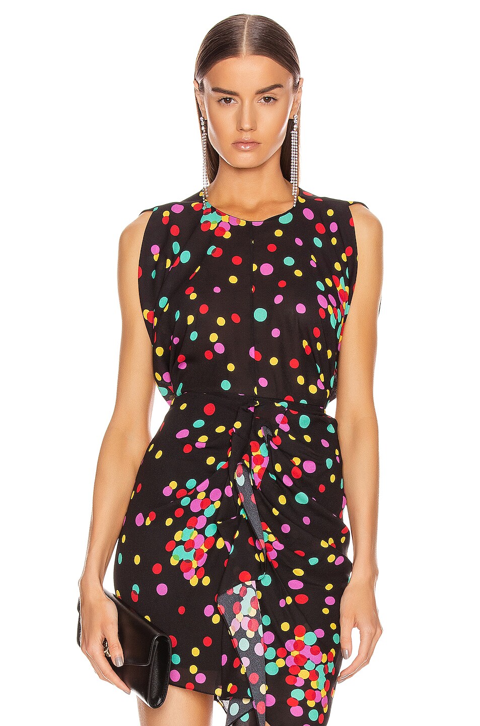 Image 1 of CARMEN MARCH Sleeveless Blouse in Confetti