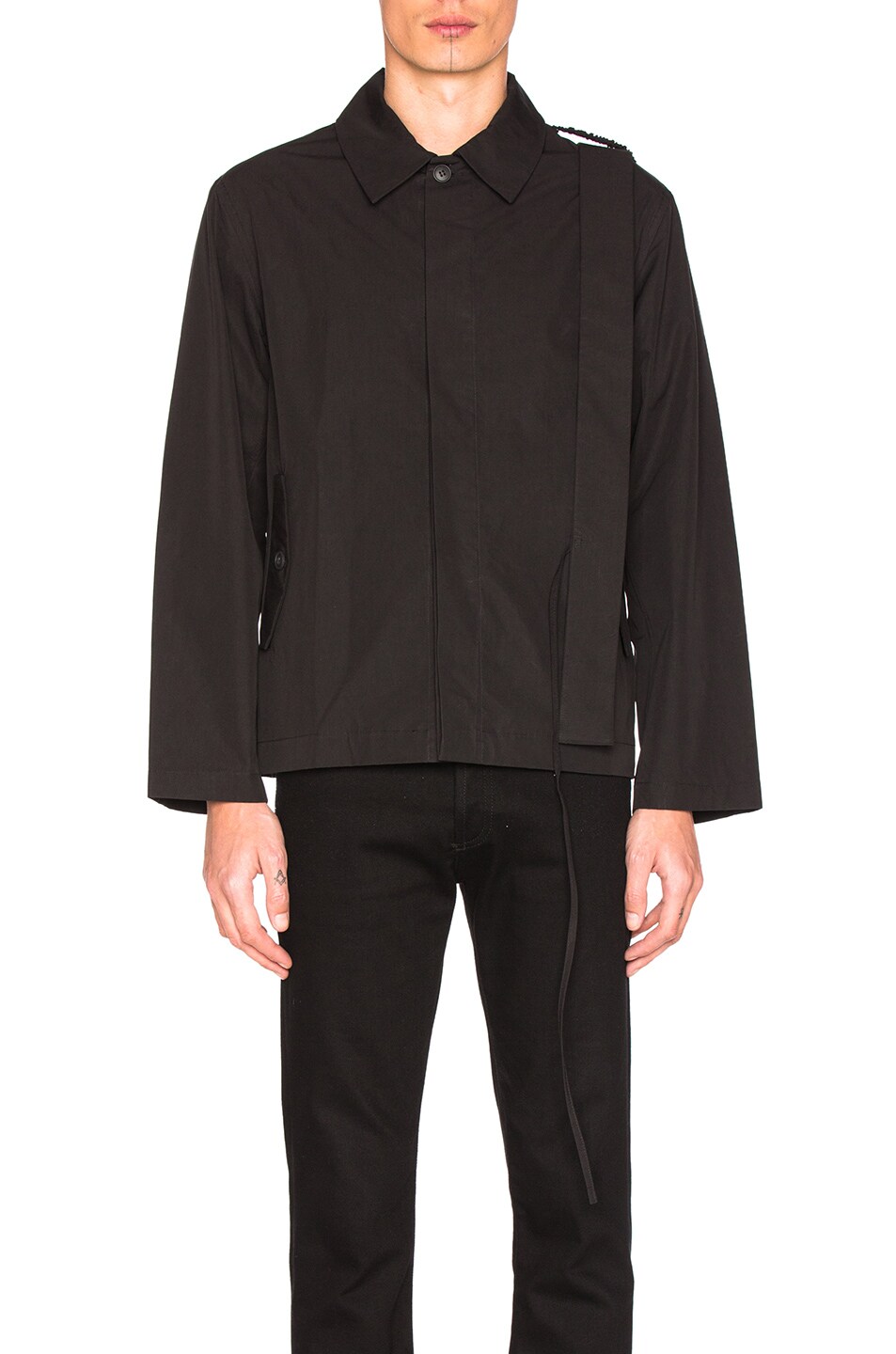 Image 1 of Craig Green Slim Workwear Jacket in Black