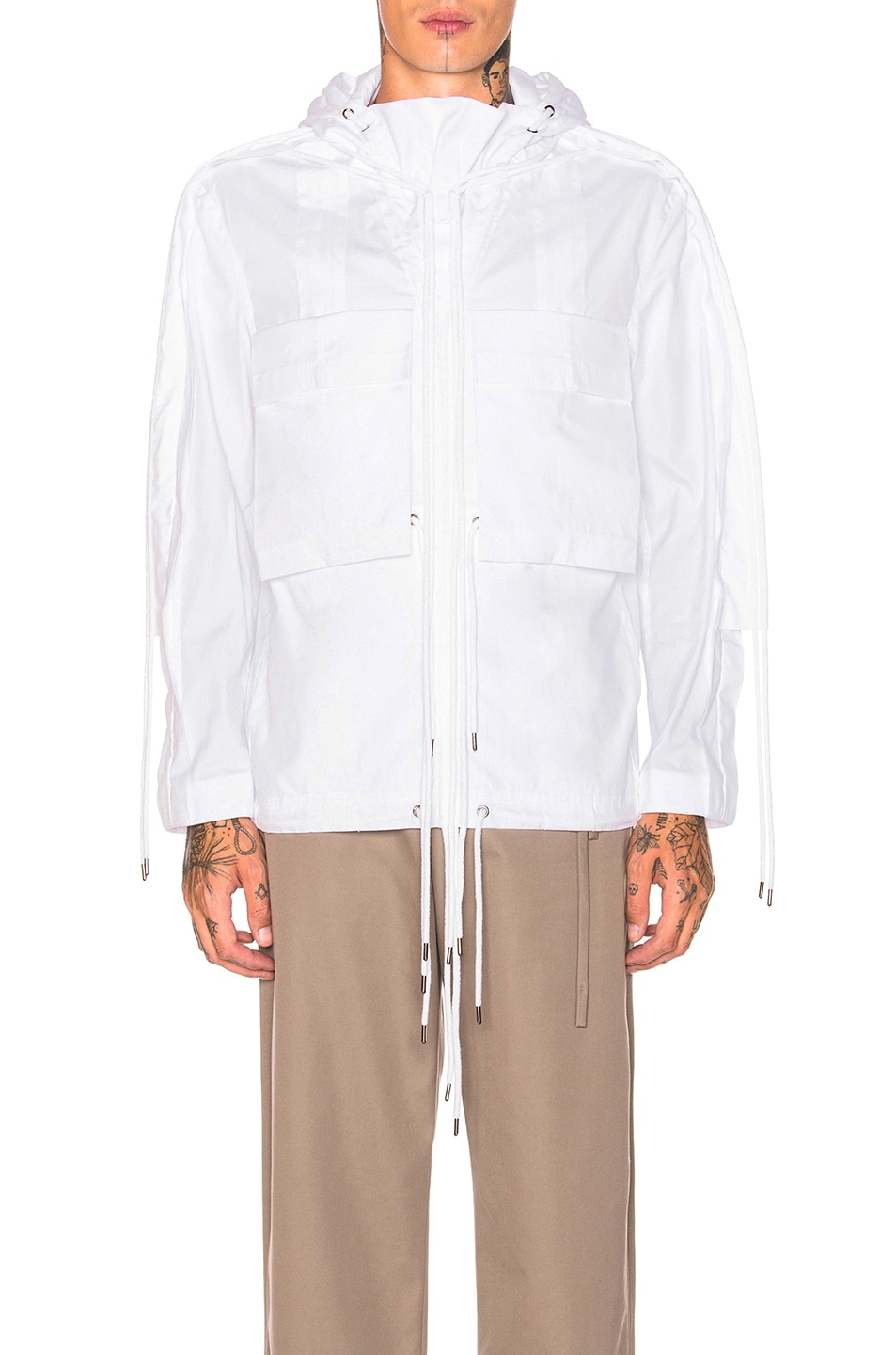 Image 1 of Craig Green Fold Hood Shirt in White