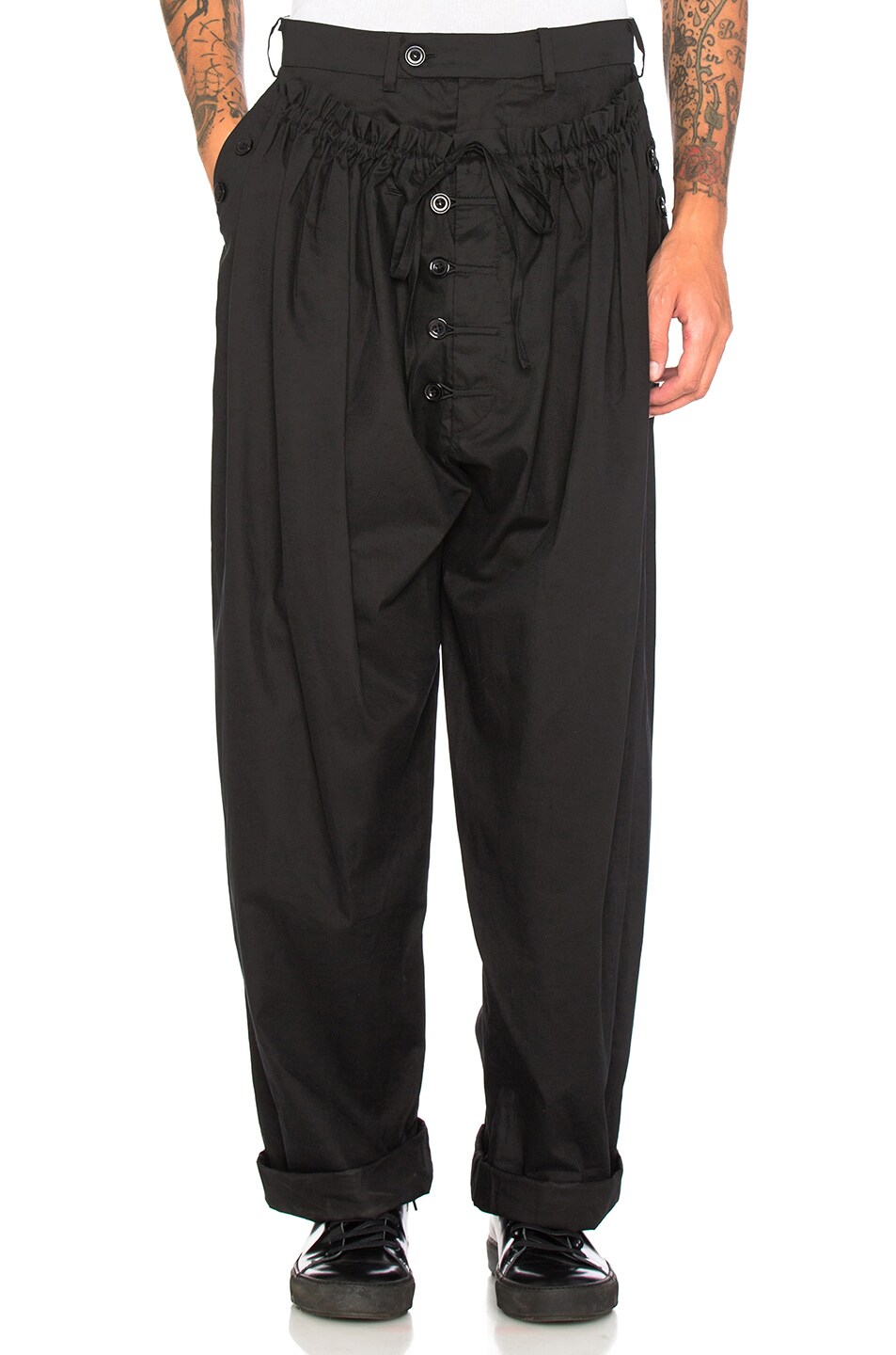 Image 1 of Craig Green Tailored Pajama Trousers in Black