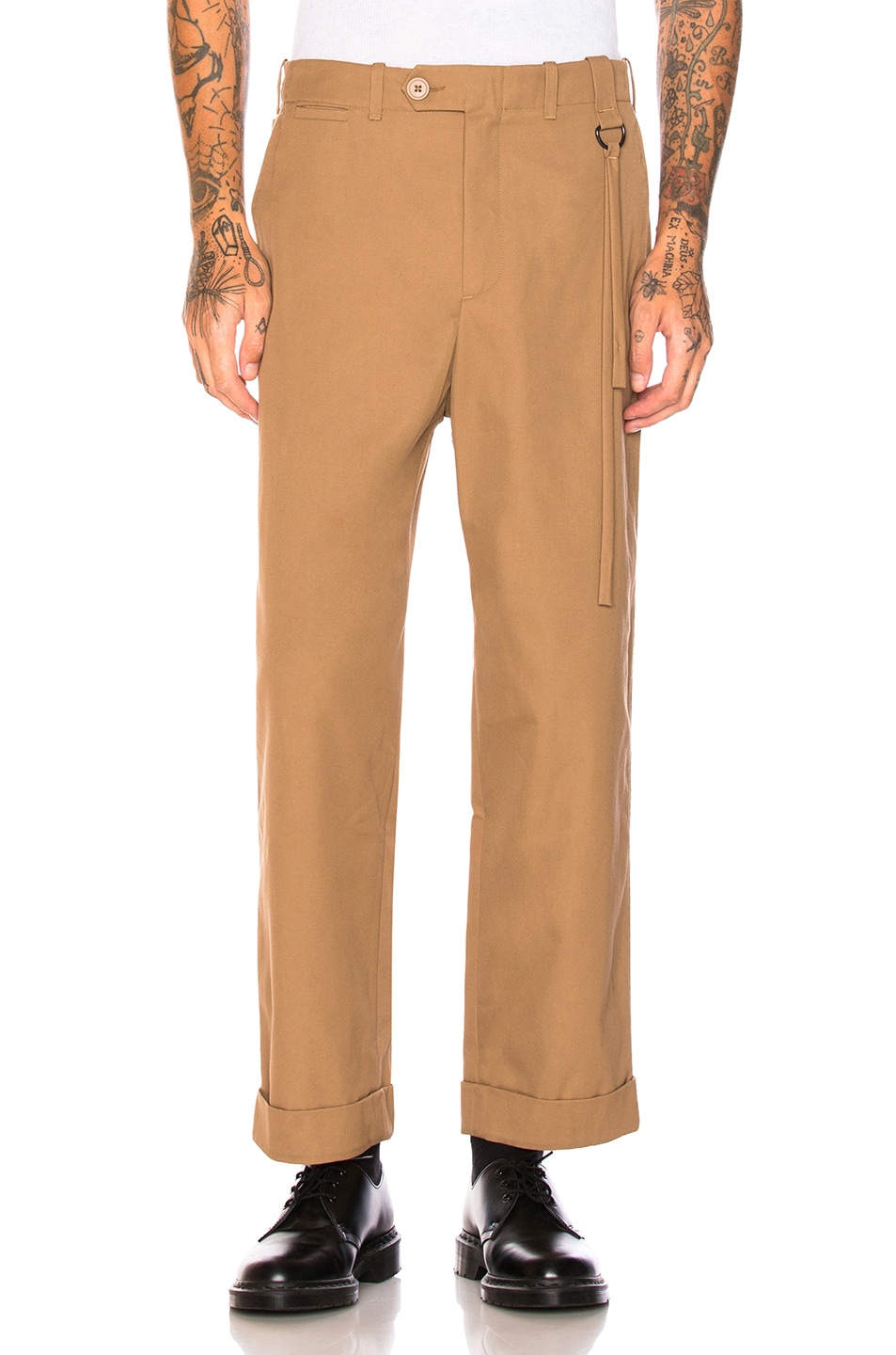 Image 1 of Craig Green Relaxed Tailored Trousers in Beige
