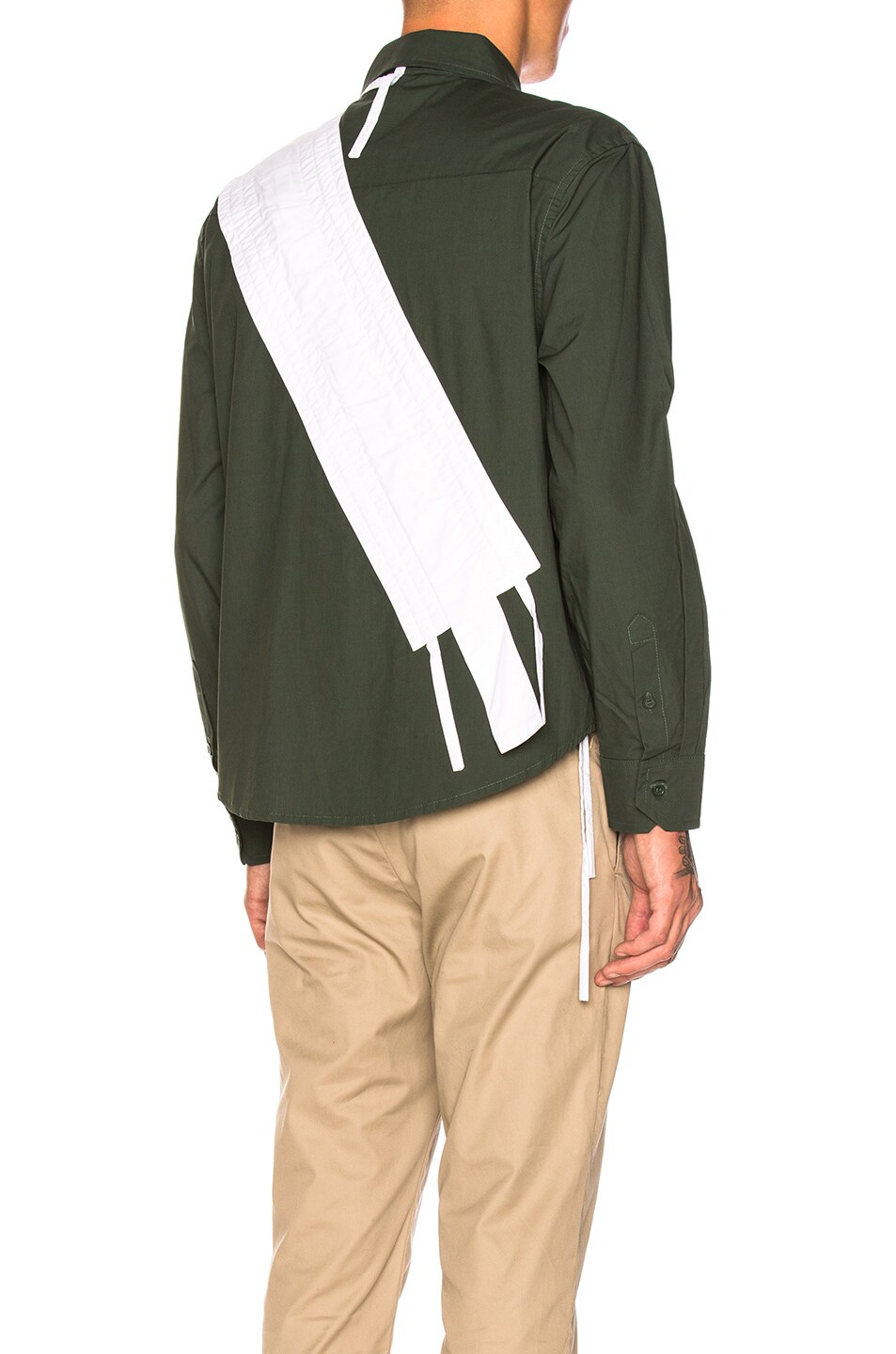 Image 1 of Craig Green Sash Shirt in Dark Green