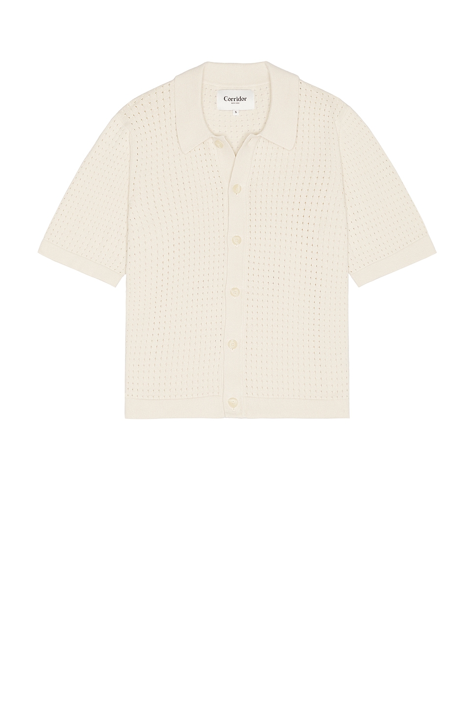 Corridor Pointelle Knit Shirt | Thumbnail 4 Corridor Pointelle Knit Shirt | Thumbnail 4
