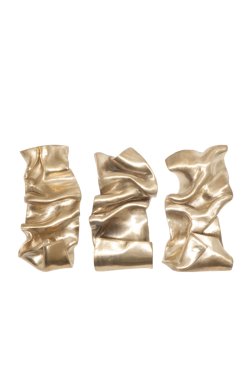 Image 1 of Completedworks Set of 3 Wall Hooks in Gold