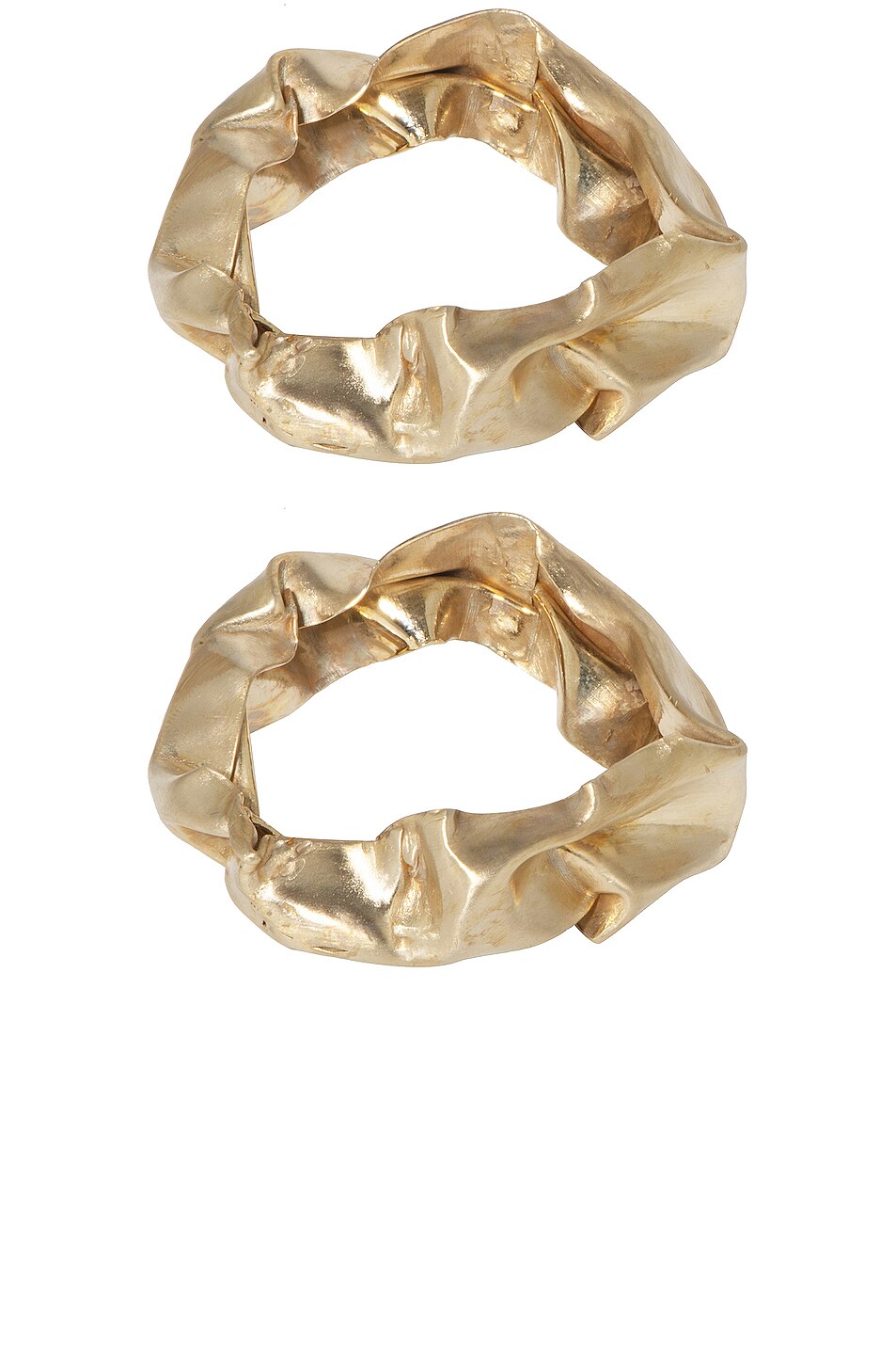 Image 1 of Completedworks Set of 2 Napkin Rings in Gold