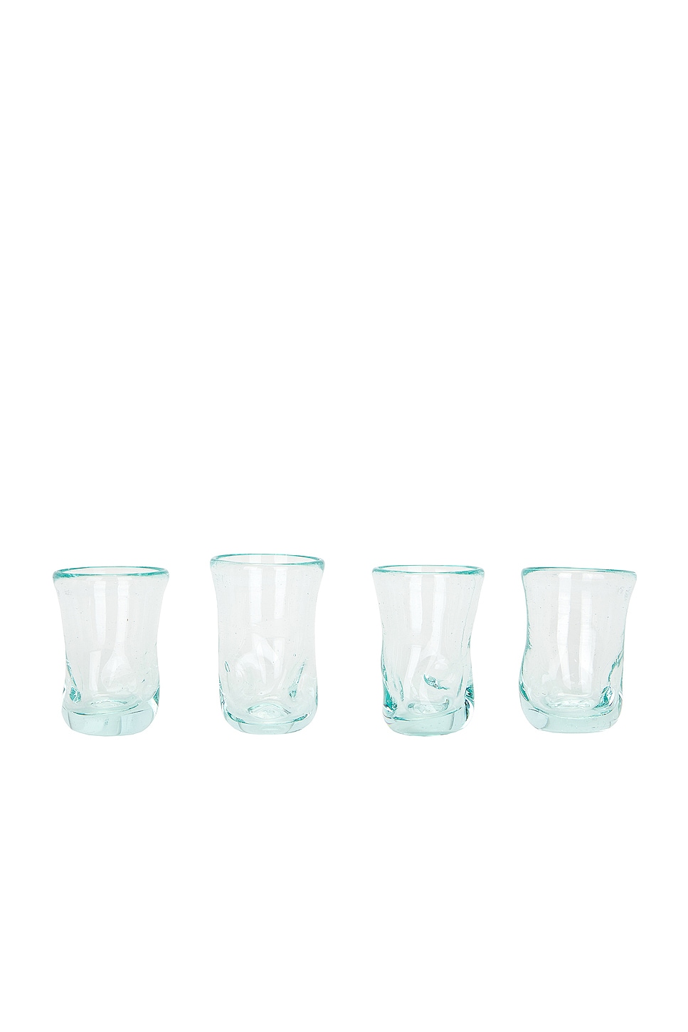 Image 1 of Completedworks Tiny Glasses Set Of 4 in Clear