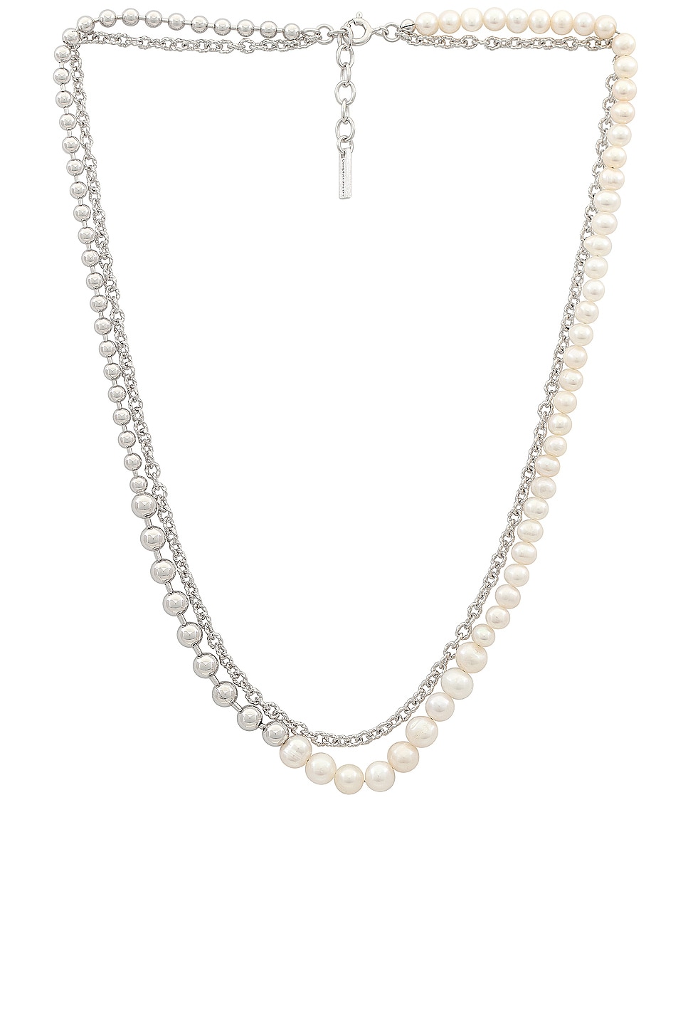 Image 1 of Completedworks Fresh Water Pearl Necklace in Sterling Silver