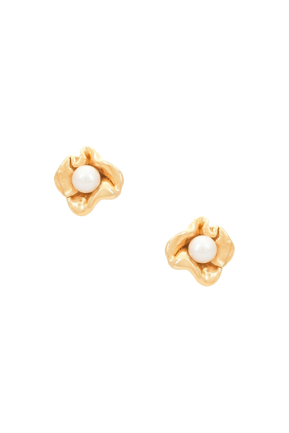 Image 1 of Completedworks 18k Gold Plated & Freshwater Pearl Earring in 18k Gold Plate
