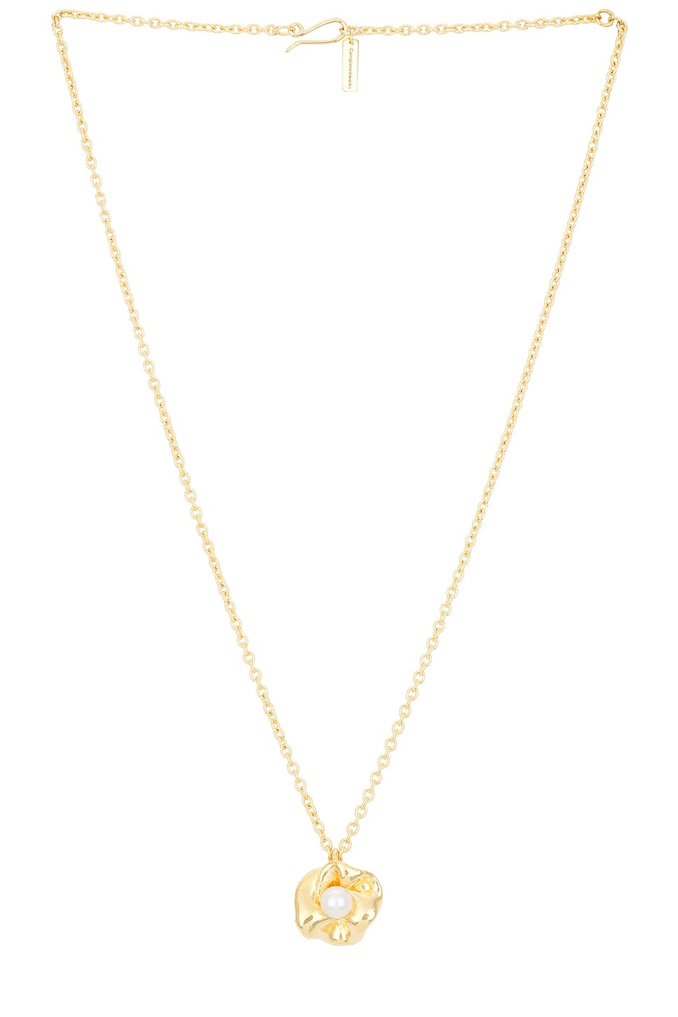 Image 1 of Completedworks 18k Gold Plated & Freshwater Pearl Necklace in 18k Gold Plate