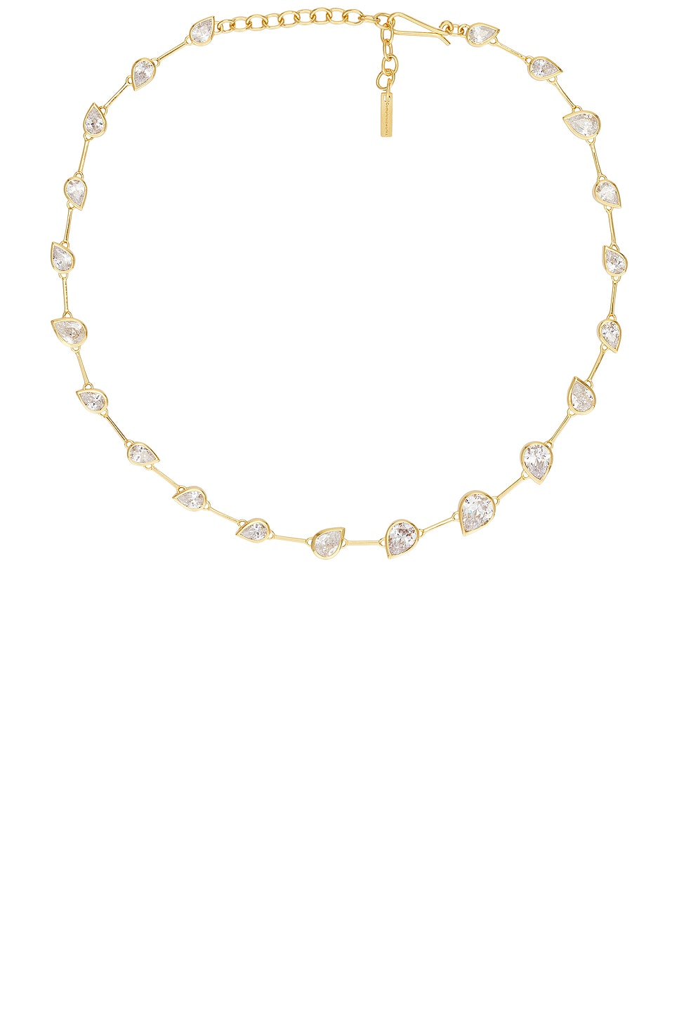 Image 1 of Completedworks 18k Gold Plated & Cubic Zirconia Necklace in 18k Gold Plate