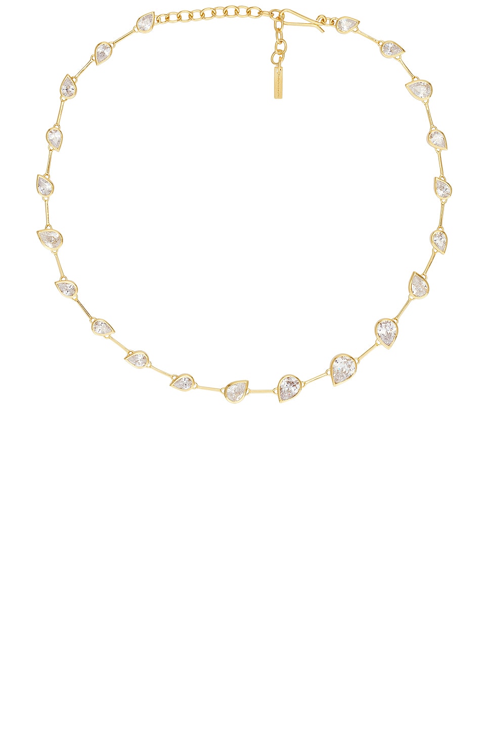 Rose Gold Plated Cubic Zirconia Heart Pendant Necklace – 18 Inch Chain, PE42