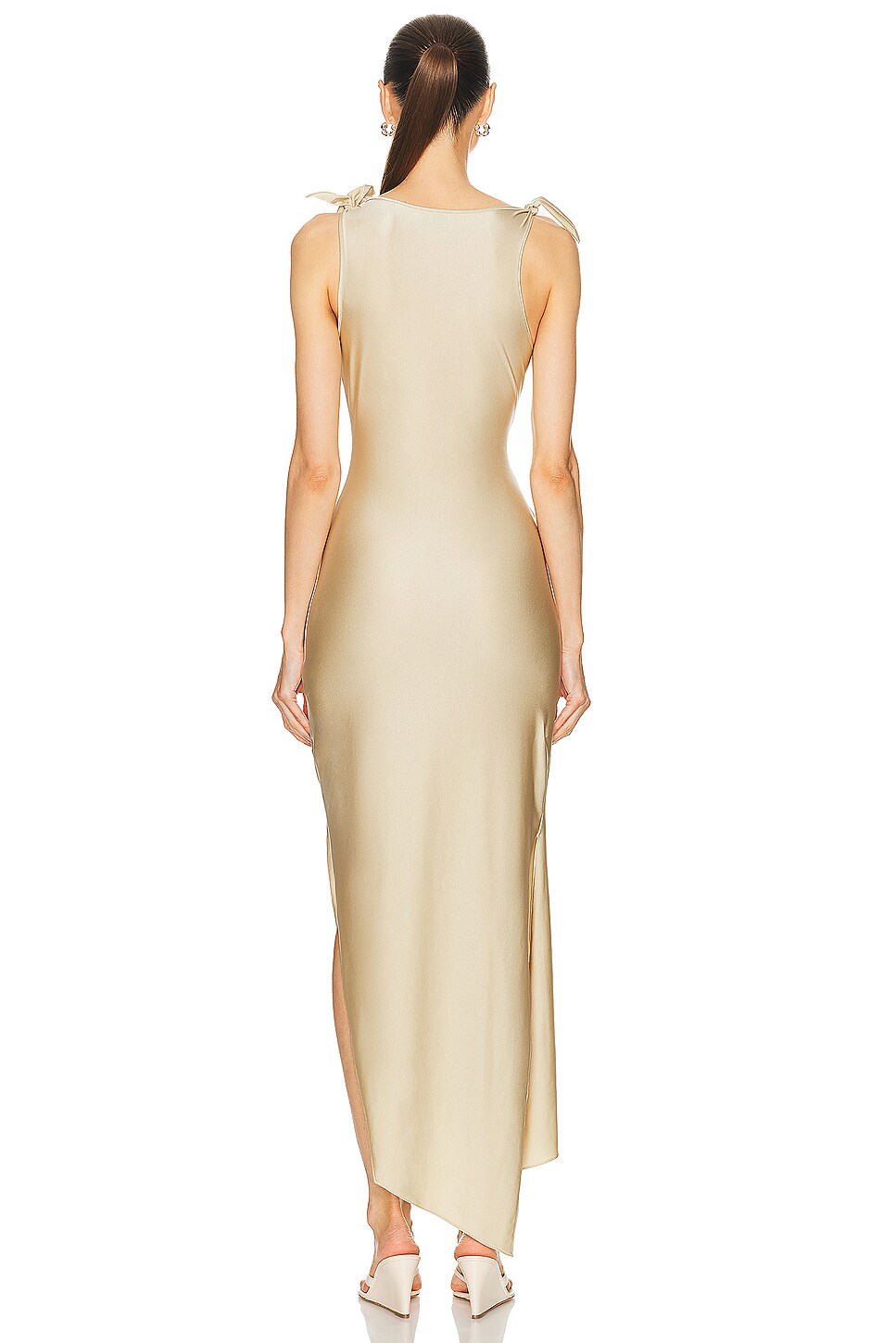 Coperni - Asymmetric Flower Gown