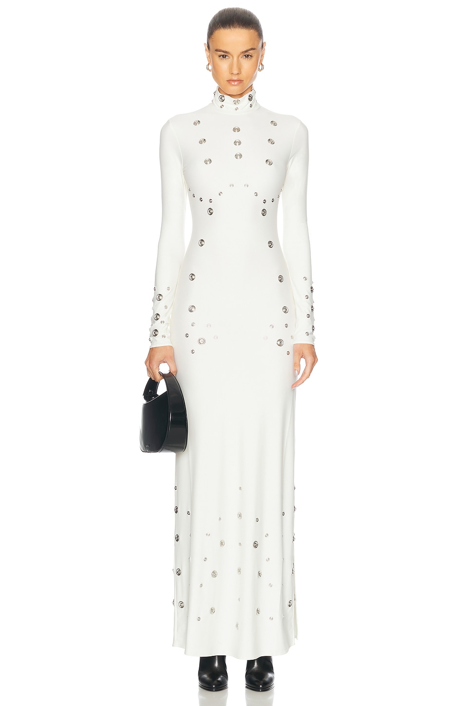 Image 1 of Coperni Snaps Dress in White