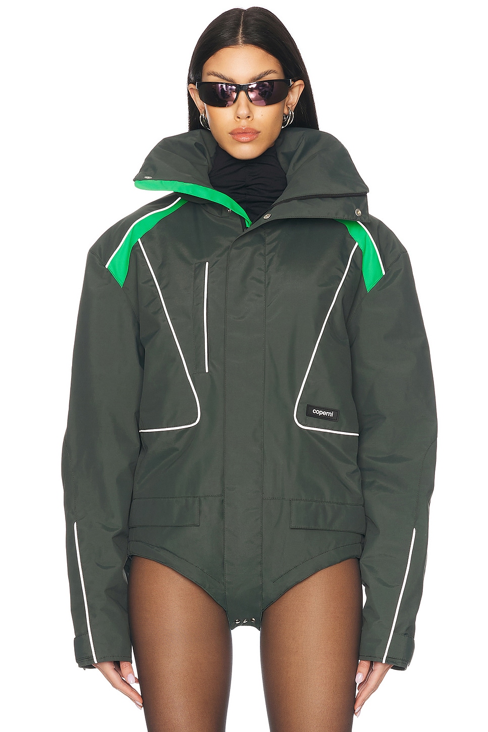 Body Jacket in Green