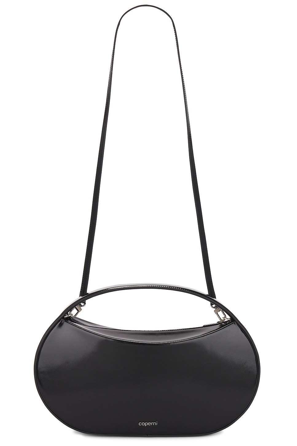Coperni Sound Bag Swipe Small Handbag In Black