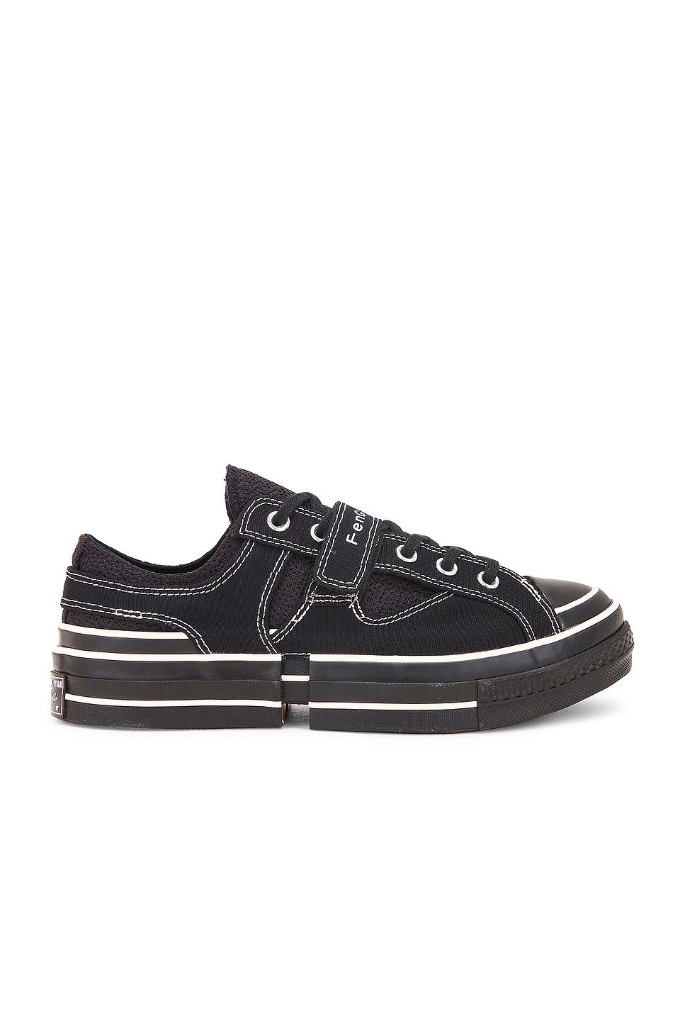 Image 1 of Converse x Feng Chen Wang Ct70 2 In 1 Ox in Black & Egret