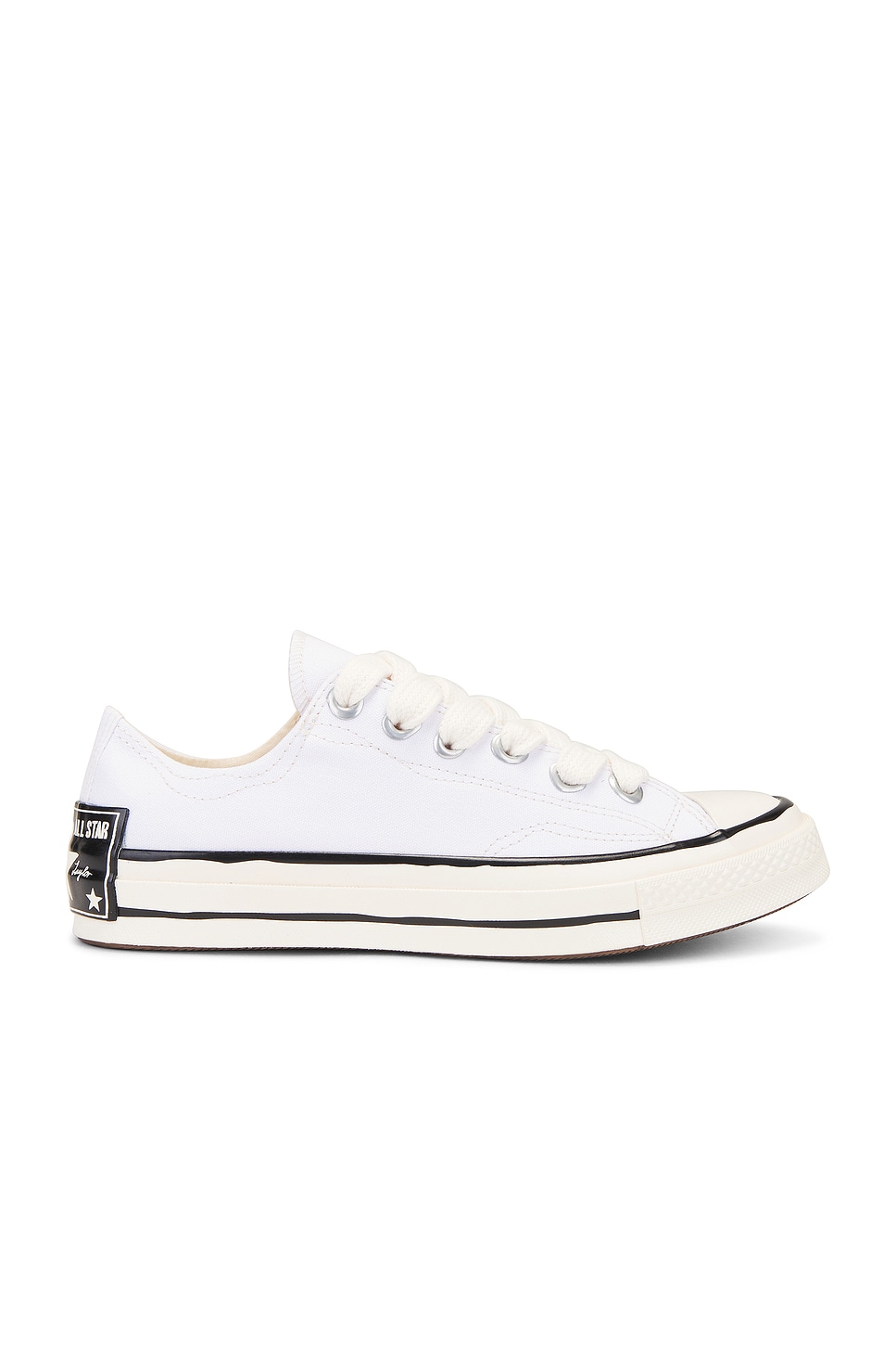 Image 1 of Converse Chuck 70 Sketch in White, Black, & Egret