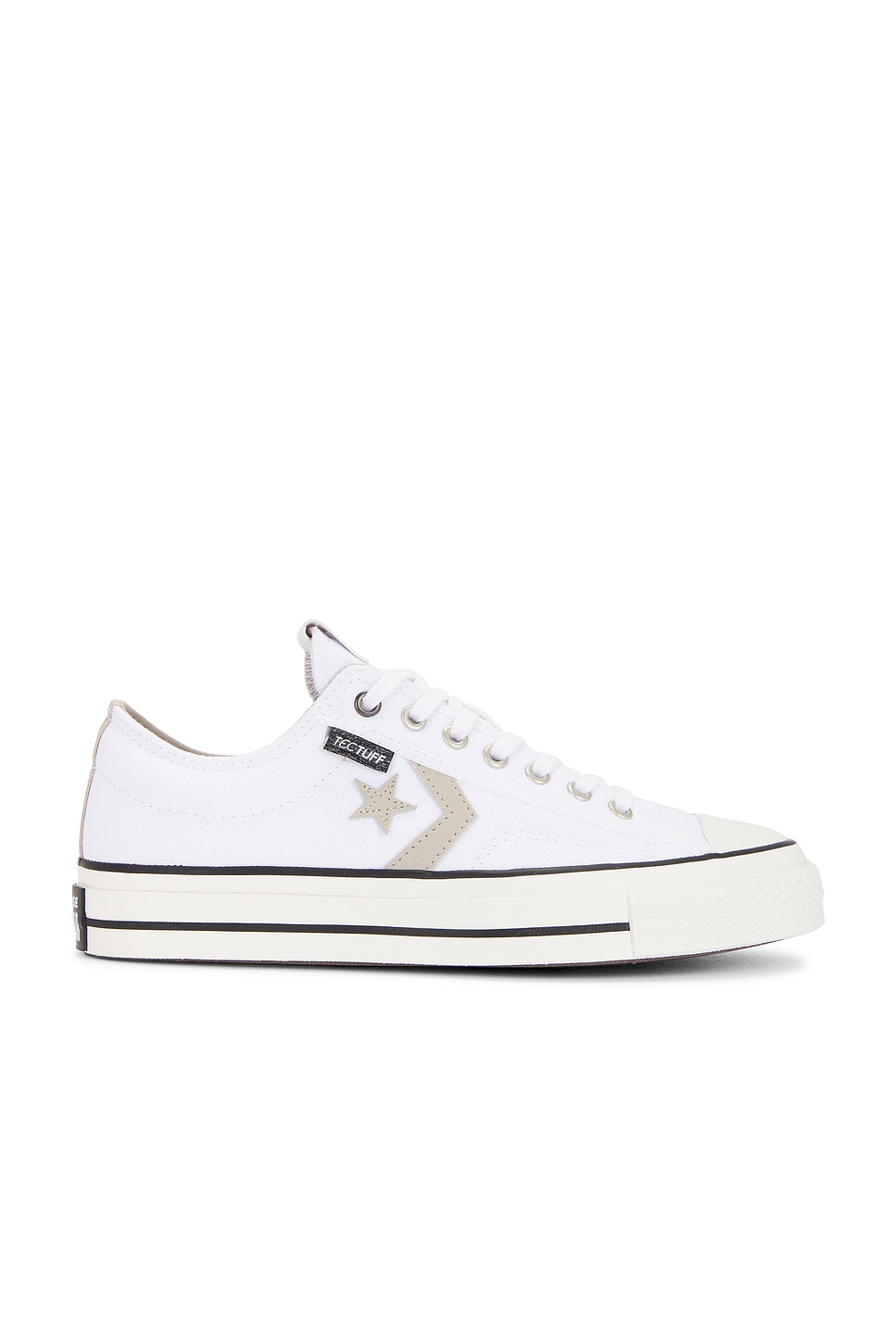 Image 1 of Converse Star Player 76 Tectuff Overlays in White, Papyrus, & Vintage White