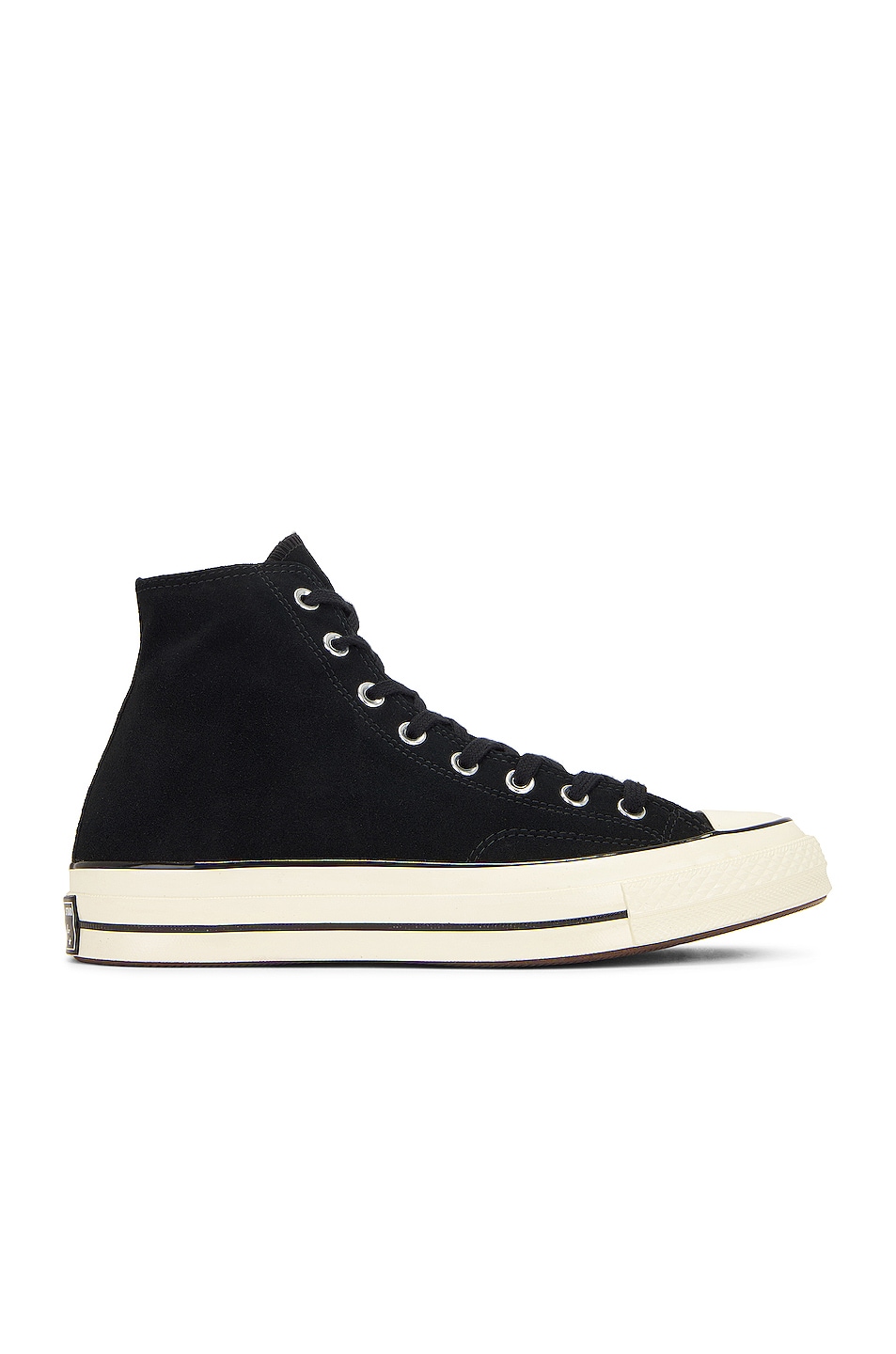 Image 1 of Converse Chuck 70 Suede in Black & Egret
