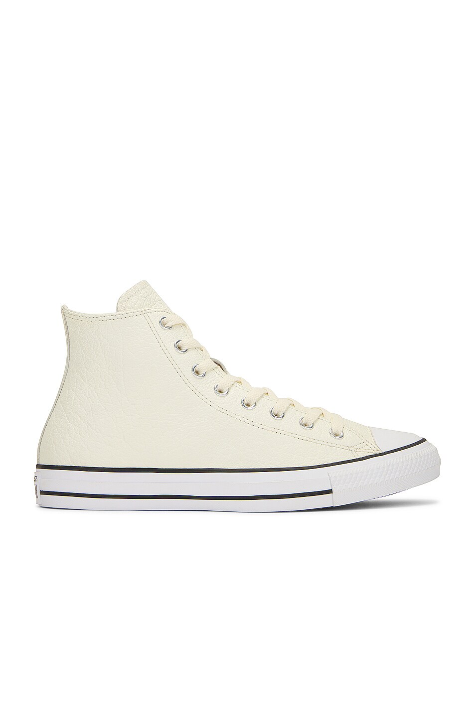 Image 1 of Converse Chuck Taylor All Star Tumbled Leather in Egret & White