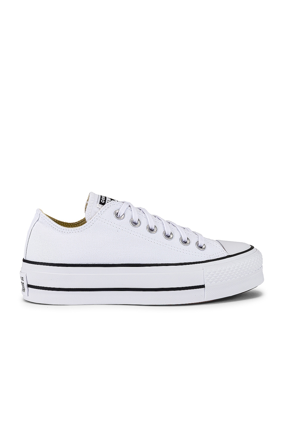 Image 1 of Converse Chuck Taylor All Star Lift Ox in White & Black