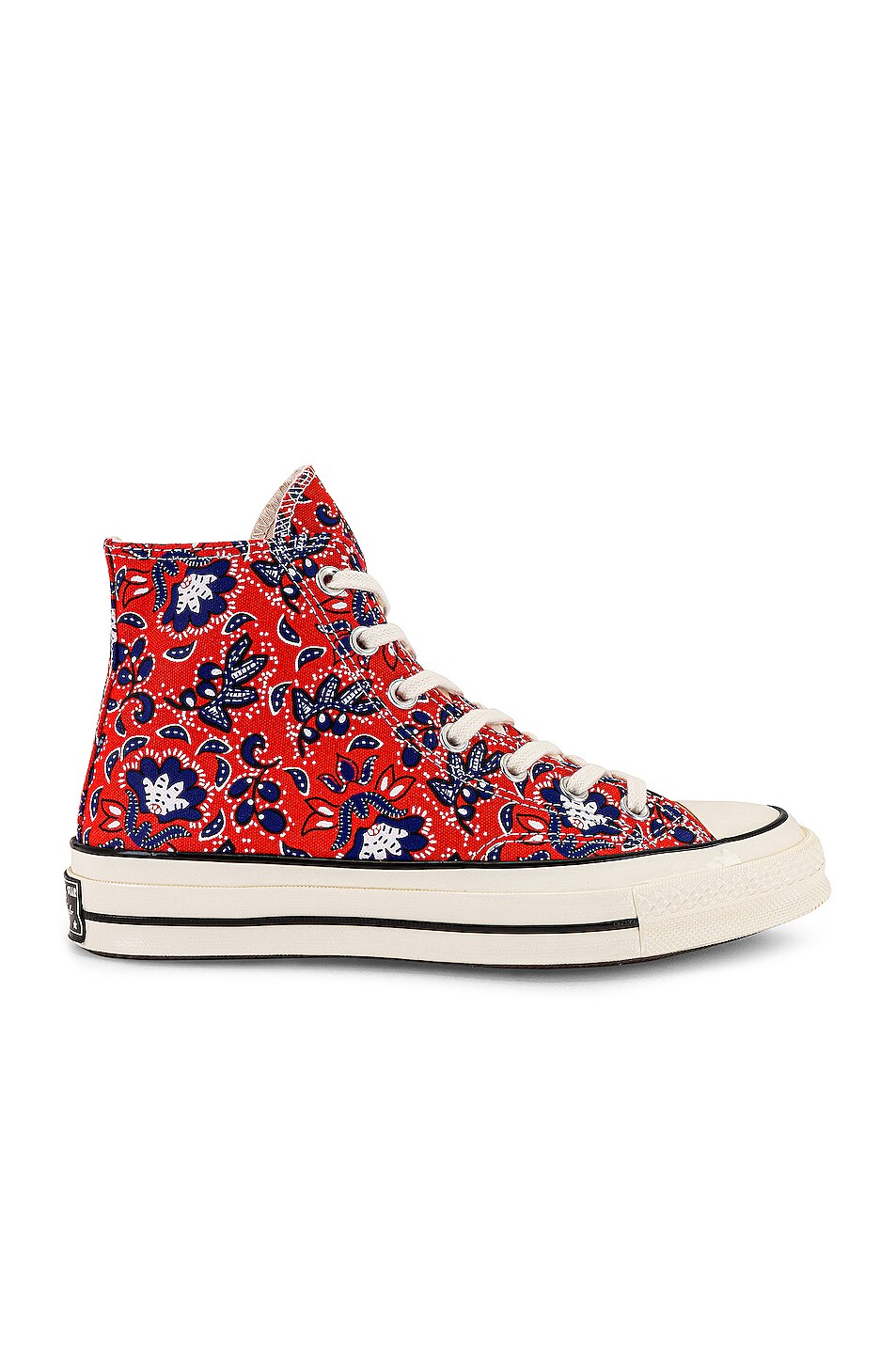 Image 1 of Converse Chuck 70 Hi in Habanero Red, Egret & Rush Blue