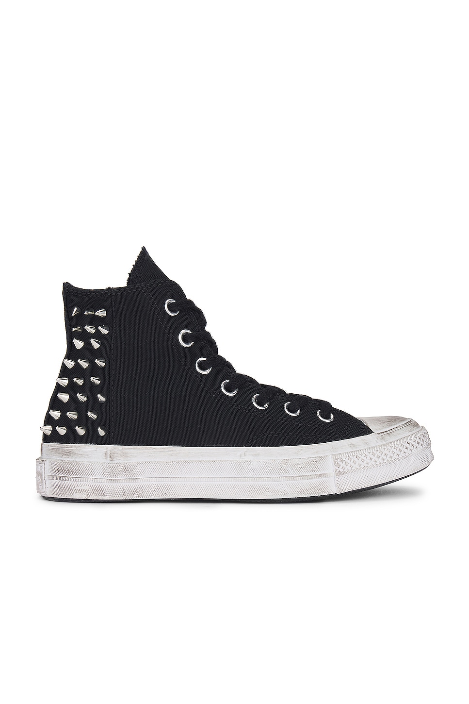 Image 1 of Converse Chuck 70 Chrome Queen Hi in Black